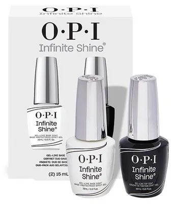 Imagen del producto de OPI Brillo Infinito, Set de dos unidades de seda, 2 x 15 ml