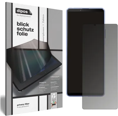 Produktbild von Blickschutzfolie für Sony Xperia 10 III matt Schutzfolie Folie Display Schutz dipos