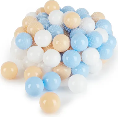 Produktbild von Bieco Bälle für Bällebad Beach | 100 Stück  | Bunte Bälle  |  Bällebad Kinder | Bällebad Baby | Bällebad | Bällebad Bälle | Baby Ball | Ball Kinder |  Spiele für draussen