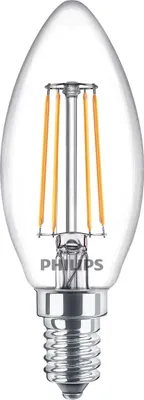 Produktbild von Philips Lampen in Kerzen- und Tropfenform, 4,3 W, 40 W, E14, 470 lm, 15000 h, Kaltweiße