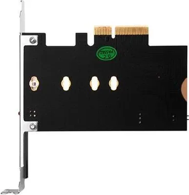 Produktbild von Silverstone ECM21-E, PCIe, M.2, Männlich, PCIe 4.0, Schwarz, Passiv