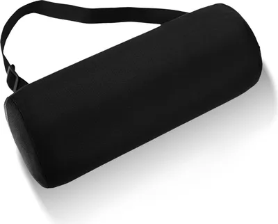 Produktbild von Oreiller Lombaire Bureau – Rouleau Ergonomique – Sangle – Lavaable – Voiture/Voyage/Travail – Schwarz