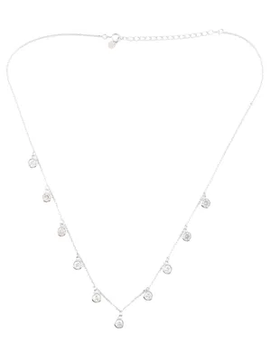 Produktbild von MIAMAR 1161816 Damen Collier Sterling-Silber 925 Silber weiß 45 cm