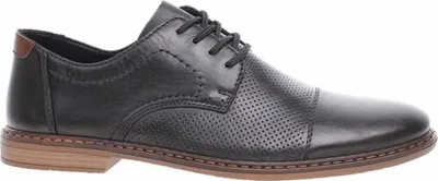 Image de Rieker Hommes Chaussures d'affaires 13427-00 Couleur : Noir Taille : 42