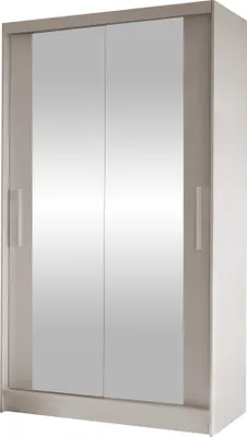 Produktbild von MIRJAN24 Schiebetürenschrank Costa VII, Kleiderschrank, Stilvoll Schlafzimmer Garderobenschrank (Farbe: Cashmere)
