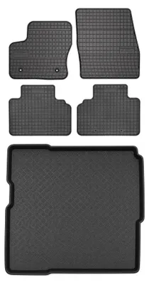 Immagine prodotto di Tappetini gomma SolidPRO + bagagliaio per Ford Tourneo Connect II 2013-2017 – Wielganizator