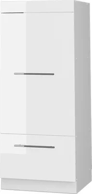 Produktbild von Mikrowellenschrank Vicco Fame-Line Weiß Hochglanz 60 cm, Model 38538