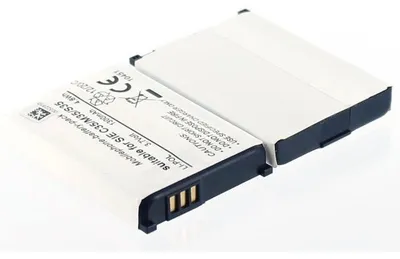 Produktbild von Akku für Siemens S35I Li-Pol 3,6 Volt 1000 mAh schwarz