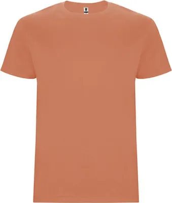Produktbild von Roly CA6681 | Stafford T-Shirt - Doppellagiger Rundhalskragen - Farbe: Greek Orange 265 - Größe: 3XL