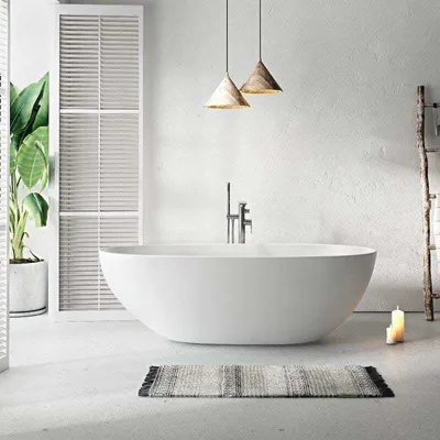 Produktbild von Freistehende Badewanne FLORIDA MATT 165 cm