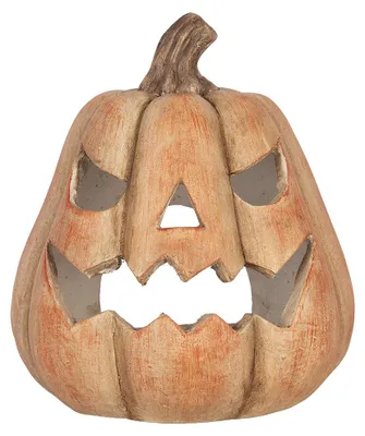 Productafbeelding van Clayre & Eef decoratieve figuur, pompoen, oranje, keramiek