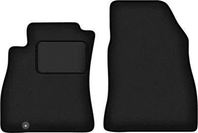 Immagine prodotto di Wielganizator tappetini auto velours anteriori adatto per Nissan Pulsar C13 (2014-, hatchback) neri, set 2 pz, con fissaggi