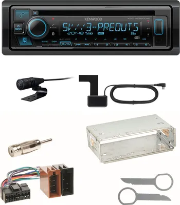 Produktbild von Kenwood KDC-BT950DAB Bluetooth Digitalradio Einbauset für Mercedes A C M Klasse