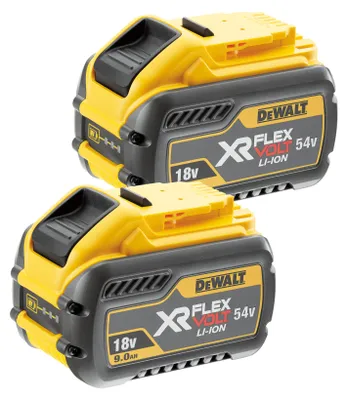 Produktbild von DeWalt DCB547X2-XJ 2er Akku-Set 54 Volt / 162 Wh