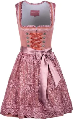 Produktbild von Dirndl Seline 50er Länge beere 32