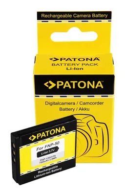 Produktbild von PATONA Akku für Fujifilm NP-50 FinePix F100fd F300EXR F500EXR F50fd F550EXR