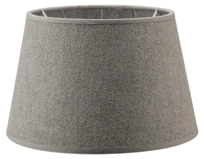 Produktbild von Home Sweet Home Lampenschirm aus Stoff Grau - 20 x 15 x 13 cm