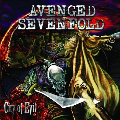 Produktbild von Avenged Sevenfold: City Of Evil (20th Anniversary Edition) (180g) (Classic Black Vinyl w/ Foil Jacket)