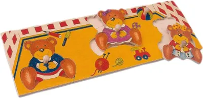 Produktbild von Puzzle Bärenfamilie