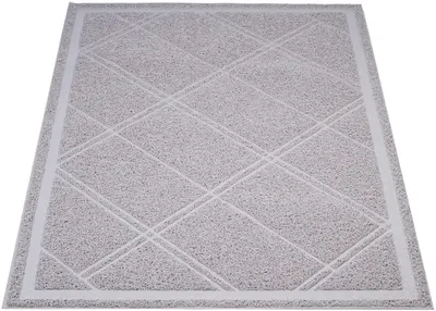 Productafbeelding van A. Basis kattenbakmat, ongeparfumeerd, 61 x 88,9 cm, grijs