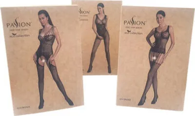 Produktbild von Passion - Eco Collection Bodystocking Eco S001 Schwarz