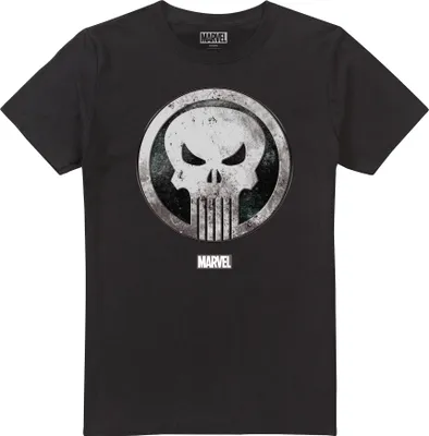Immagine prodotto di The Punisher - Distintivo per maglietta da uomo TV2624 (L) (Nero)