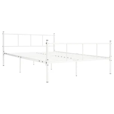 Zdjęcie produktu dla VidaXL 284631, Biały, 125,2 cm, 2,06 m, 80 cm, 1200 x 2000 mm, 28 cm