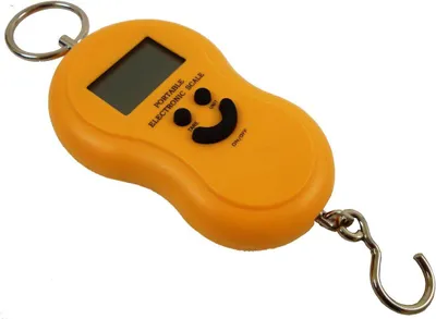 Imagen del producto de Báscula de equipaje digital - Hasta 40 kg - Con gancho - Ligera - 20,5 x 7,5 x 2,5 cm