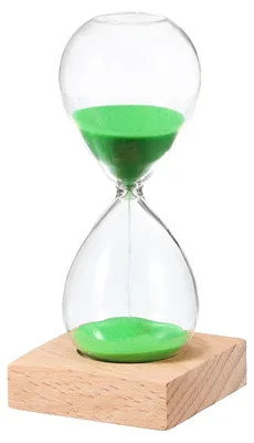 Image de Sablier en bois de 5 minutes, idéal pour la décoration et la gestion du temps