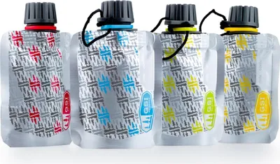 Produktbild von GSI Outdoors Faltflaschen-Set "Condiment Bottle", 4-teilig 4x 59 ml, 37 g, set; 91340