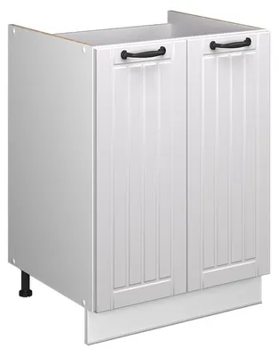 Immagine prodotto di Mobile lavello cucina Vicco Fame-Line Bianco rustico/Bianco 60 cm, Model 65105