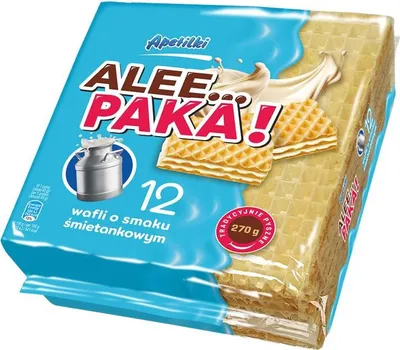 Immagine prodotto di Apetitki Wafel śmietankowe Polskie Smaki 270 g