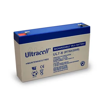 Produktbild von Wentronic 46759, 7000 mAh, Plombierte Bleisäure (VRLA), 6V