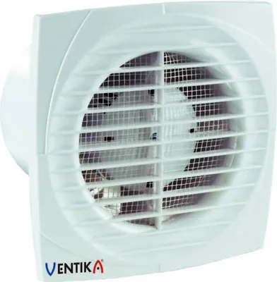 Zdjęcie produktu dla Wentylator 125mm standard krótki kołnierz biały SIMPLE
