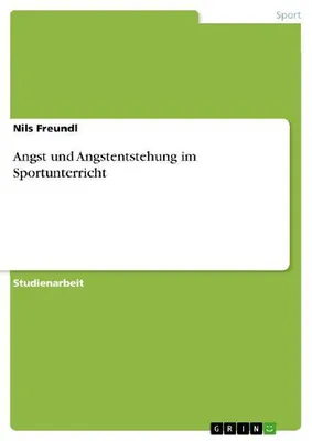 Produktbild von Angst und Angstentstehung im Sportunterricht