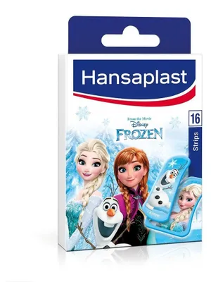 Zdjęcie produktu dla Hansaplast Frozen 2 Junior Strip plastry 16 sztuk opakowanie 70g