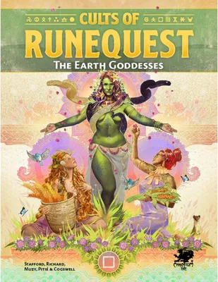 Obrázok produktu pre Cults of RuneQuest: The Earth Goddesses - Hardcover - Tabletop-Rollenspiel - Englisch