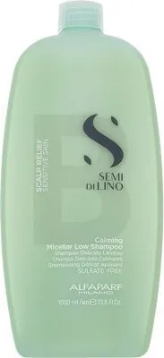 Produktbild von Alfaparf Milano Semi Di Lino Scalp Relief Calming Shampoo posilující šampon pro citlivou pokožku hlavy 1000 ml