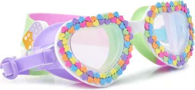 Produktbild von Bling2O Kinder Schwimmbrille Valentine Rainbow mit UV-Schutz