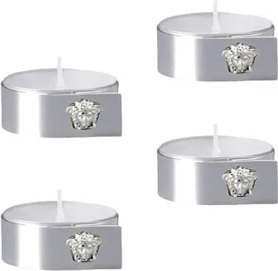 Obrázek produktu pro Versace Medusa Silver Set 4 Tischlichter Metall 69201-321641-05885