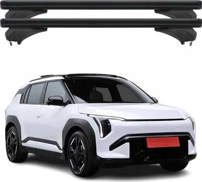 Immagine prodotto di Menabo Portapacchi Base per KIA EV3 2024-2025 Alluminio Nero 2 pezzi