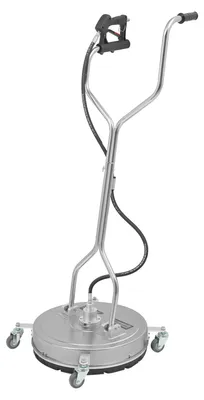 Produktbild von Flächen- und Bodenreiniger für Hochdruckreiniger - Aufsatz - 51 cm - Max. 4500 PSI - 25 l/min - 4 Räder - Edelstahl - Hellgrau