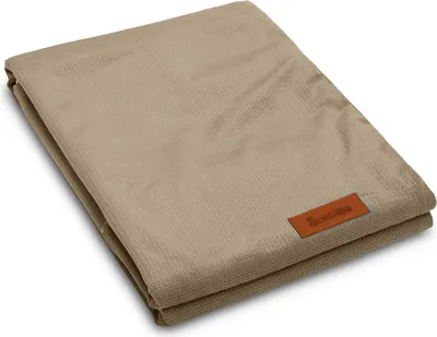 Imagen del producto de SENSILLO, manta de terciopelo, 75x100 cm, ideal para bebés, idea de regalo, color beige