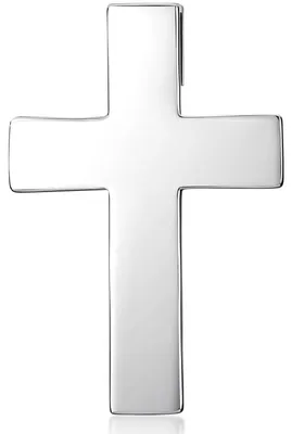 Produktbild von MATERIA Kreuz Anhänger Herren Schmuck Silber 925 wahlweise mit Kette rhodiniert inklusive Geschenk-Box KA-279-Silber
