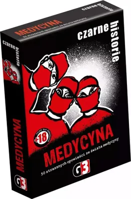Produktbild von Schwarze Geschichten Medizin Rätselhaftes Gesellschaftsspiel, neue Ausgabe