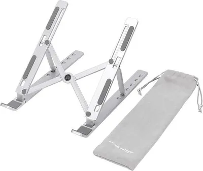 Obrázek produktu pro Ergonomický stojan na notebook, stříbrný, 17 palců