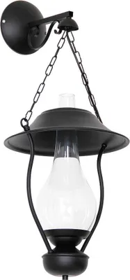 Produktbild von Dmora Wandlampe Gillio Schwarz, Metall-Applikation