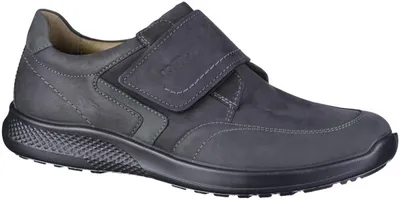 Produktbild von JOMOS Herren Leder Slipper schwarz, Textilfutter, Jomos Aircomfort Fußbett