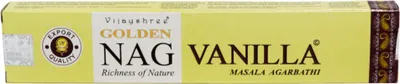 Produktbild von Golden Nag Räucherstäbchen Vanille Vanilla 1x15g Duftmischung
