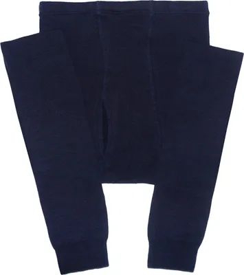 Produktbild von Strickstrumpfleggings Herren Leggings aus Baumwolle Einfarbig: Klassisch Marine Größe 46-48